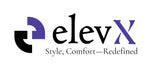 Logo of elevX with a stylized 'e' and 'X', and text 'Style, Comfort—Redefined'.